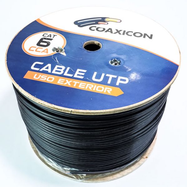 Cable UTP CAT6 Exterior 305m COAXICON - Imagen 3