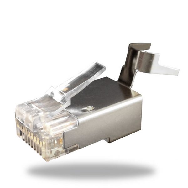 Conector RJ45 CAT6 Blindado