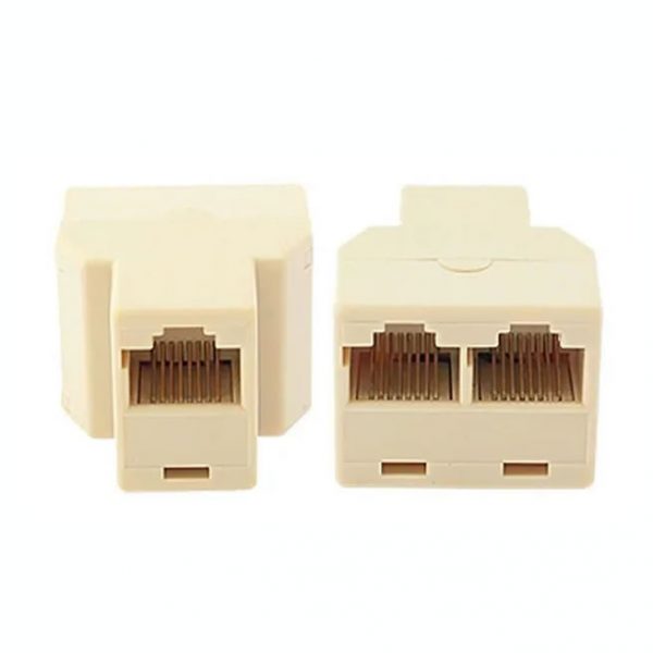 Conector Te Rj45 1x2