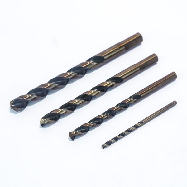 Brocas de Acero Rápido para Metales 1/8", 1/4", 5/16", 3/8"